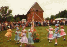 a mayday celebration in britain